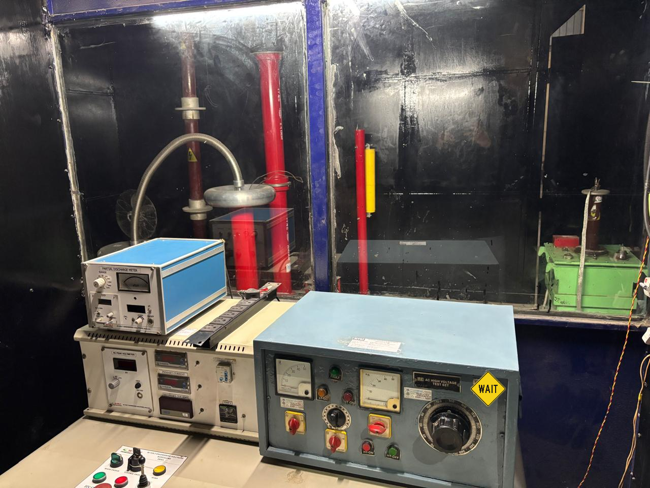 Partial Discharge Test Setup